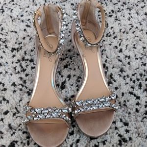 Jewel by Badgley Mishka blush heel 7.5